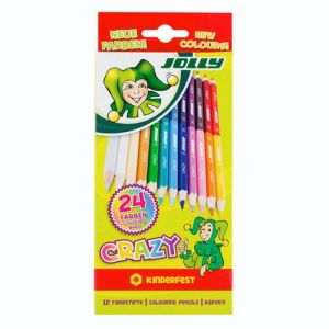 Bojice drvene Crazy Jolly s dva vrha 12/1 J3000-0503