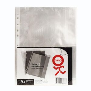 Fascikl PP "UR" A4, 220x300 mm, 90 mic, 50/1, Nano, sjajni
