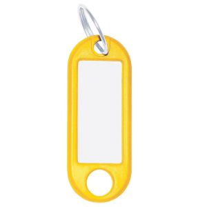 Privjesak za ključeve Wedo 10/1 žuti