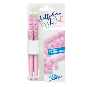 Olovka kemijska Wedo Letterpen puzzle 2/1 roza