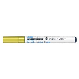 Flomaster Schneider, Paint-It metalik marker 011, 2 mm, žuti