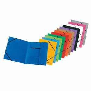 Fascikl prešpan s klapnom i gumicom, A4, Pink, Herlitz