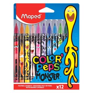 Flomasteri školski Maped Color'Peps Monster 12/1 MAP845400