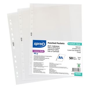 Fascikl PP "UR" A4, 220x300 mm, 90 mic, 50/1, sjajni, Spree