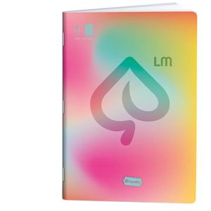 Bilježnica A4 40 listova karo pastel