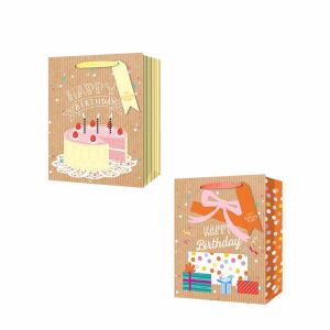 Vrećica ukrasna Spree art. 45100, 18x10x23 cm, Birthday