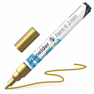 Flomaster Schneider, akrilni marker, Paint-It 310, 2 mm, zlatni