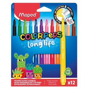 Flomasteri školski Maped Color'Peps Long life 2, 12/1 MAP844000