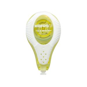 Korektor traka Kores, 2 Way, 8 m x 4,2 mm, pastelne boje, blister