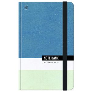 Notes Note bank 7351, sort boje