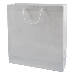 Vrećica ukrasna art.699 bijela, dimenzije 33x39x10 cm