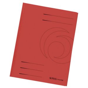 Fascikl prešpan klapna, Herlitz, crveni