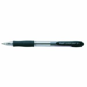 Kemijska olovka Pilot Super grip, BPGP-10R-F-B, crna