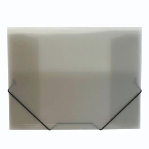 Fascikl s klapnama i gumicom PP A4, Foldermate Color Office art.630, crni