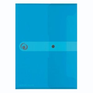 Kuverta s dugmetom PP A4, Easy orga to go, Herlitz, svijetloplava