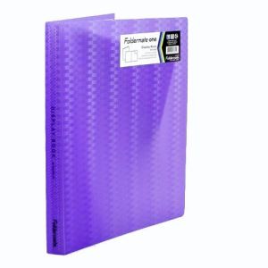 Mapa s varenim uložnim fasciklima A4/40, Foldermate One art.00895, ljubičasta