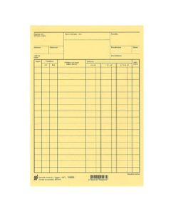 I-4 SKLADIŠNA KARTICA (ŠAMOA); Karton, 14,8 x 21 cm