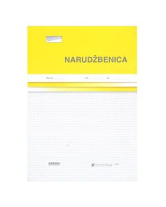I-14/NCR NARUDŽBENICA A-4; Blok 100 listova, 21 x 29,7 cm