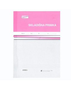 I-15/A-NCR SKLADIŠNA PRIMKA A-4; Blok 3 x 50 listova, 21 x 29,7 cm