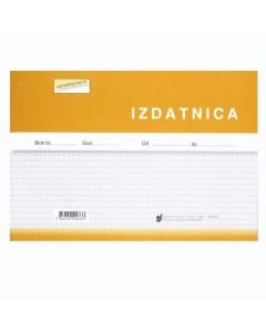 I-17/NCR IZDATNICA; Blok 3 x 50 listova, 21 x 14,8 cm