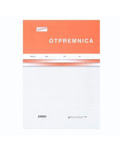 I-22/A-NCR OTPREMNICA; Blok 6 x 40 listova, 21 x 29,7 cm
