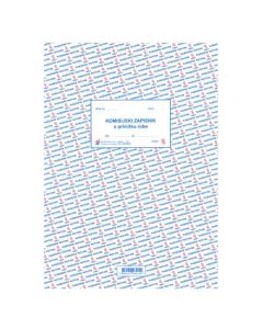 I-141/NCR KOMISIJSKI ZAPISNIK O PRIMITKU ROBE; Blok 100 listova, 21 x 29,7 cm