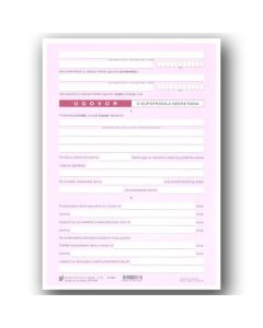 I-419 UGOVOR O KUPOPRODAJI NEKRETNINA; Arak, 21 x 29,7 cm