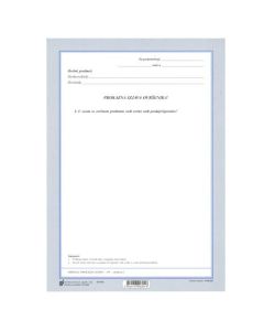 I-635 PROKAZNA IZJAVA OVRŠENIKA (Obrazac PI); List, 21 x 29,7 cm