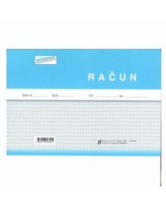 I-639/NCR RAČUN (BEZGOTOVINSKI); Blok 100 listova, 21 x 14,8 cm