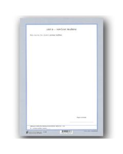 I-637/D OBRAZAC DODATKA PROKAZNOM POPISU IMOVINE LIST D - NOVČANE TRAŽBINE; List, 21 x 29,7 cm