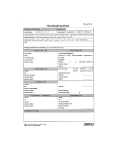 I-824 PRATEĆI LIST ZA OTPAD (Obrazac PL-O)-DODATAK XIII Komplet 3 lista (NCR), 21 x 29,7 cm