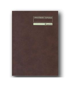 II-136/A URUDŽBENI ZAPISNIK; Knjiga 200 stranica, 25 x 35 cm