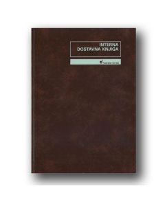 II-139/B INTERNA DOSTAVNA KNJIGA; Knjiga 400 stranica, 21 x 29,7 cm