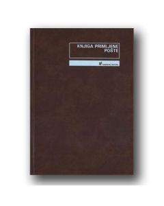 II-140/A KNJIGA PRIMLJENE POŠTE; Knjiga 200 stranica, 21 x 29,7 cm