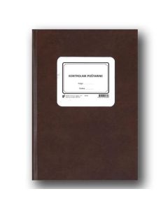 II-141 KONTROLNIK POŠTARINE; Knjiga 100 stranica, 14,8 x 21 cm