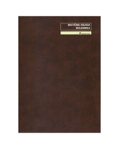 III-6/D MATIČNA KNJIGA BOLESNIKA; Knjiga 800 stranica, 29,7 x 42 cm