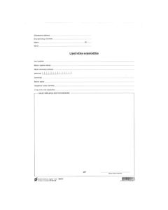 III-1-62 LIJEČNIČKA SVJEDODŽBA - OPĆA; List, 21 x 29,7 cm