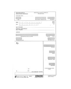 III-1-74/A RECEPT; Blok 100 listova, 13,5 x 20,6 cm
