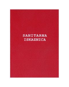 III-6-55/B SANITARNA KNJIŽICA; Knjižica 12 stranica, 10 x 14 cm