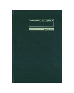 1-00-10/A PROTOKOL BOLESNIKA; Knjiga 600 stranica, 21 x 29,7 cm