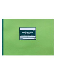 UT-V-12-14a/EV MATIČNA KNJIGA RADNIKA - EVIDENCIJA O ZAPOSLENIM RADNICIMA