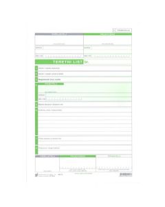 VI-56 TERETNI LIST; Komplet 3 lista, 21 x 29,7 cm