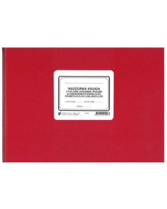 IX-243 NADZORNA KNJIGA O KUPLJENIM, PRERAĐENIM ILI ZAMIJENJENIM KOLIČINAMA ZLATA; Knjiga 80 stranica, 29,7 x 21 cm