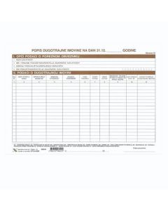 IX-242/N Popis dugotrajne imovine - DI