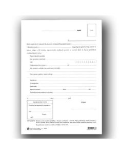 X-101 OMOT SPISA OPĆI (BIJELI); Arak, 25 x 32 cm