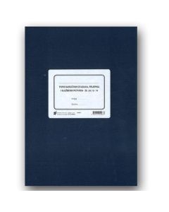 X-804/A POPIS NARUČENIH ZEMLJIŠNO - KNJIŽNIH IZVADAKA; Knjiga 200 stranica, 21 x 29,7 cm