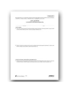 XI-1-62 IZVJEŠĆE O REZULTATIMA STAŽIRANJA ZA PRIPRAVNIKA; Arak, 21 x 29,7 cm