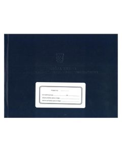 XI-4-103/09 MATIČNA KNJIGA POLAZNIKA U PROGRAMIMA OSPOSOBLJAVANJA I USAVRŠAVANJA; Knjiga 200 stranica, 29,7 x 21 cm