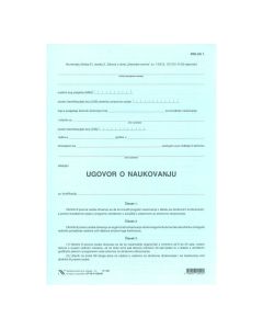 XI-4-123/UN Ugovor o naukovanju za kvalifikaciju (plavi) Prilog 1.