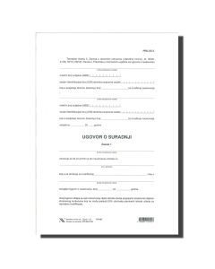 XI-4-134 Ugovor o suradnji (bijeli) Prilog 5.